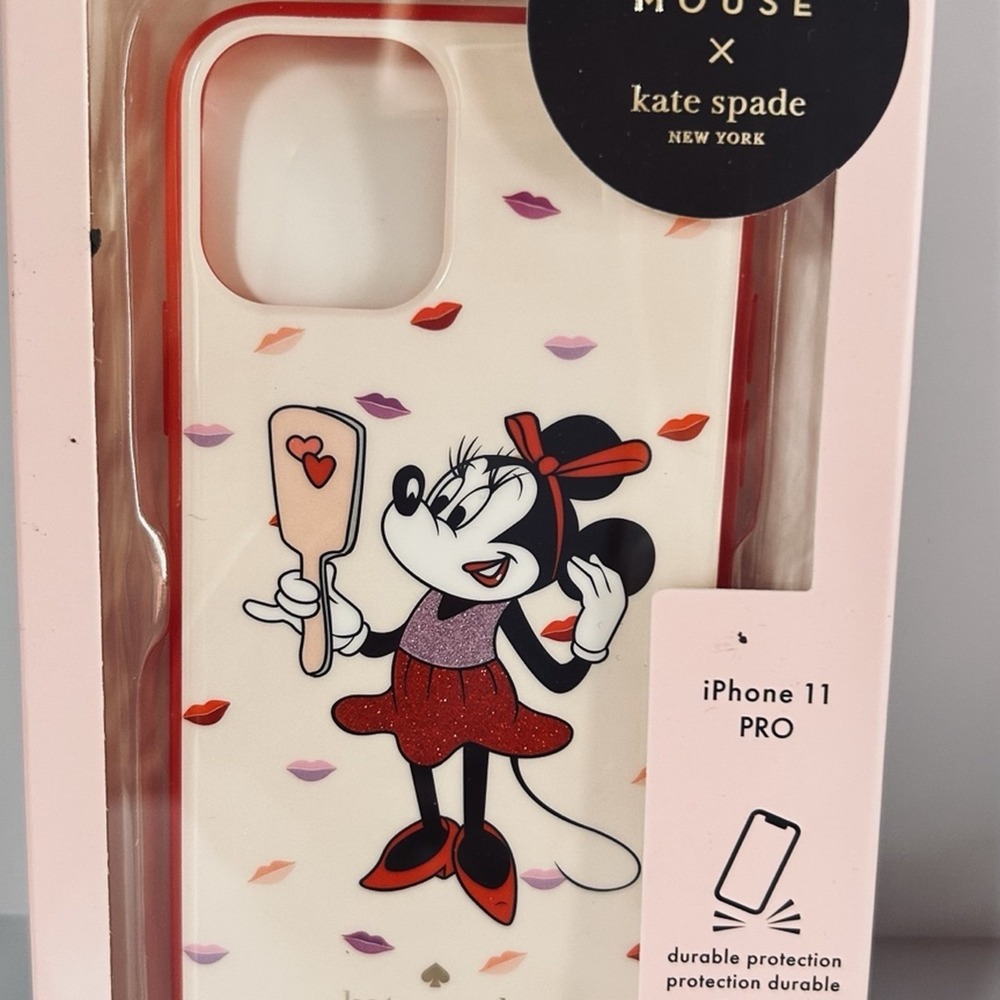 Kate Spade Disney Minnie Mouse X Case iPhone 11 Pro Cell Phone Cover NWT